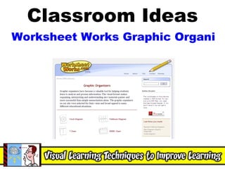 Classroom Ideas Worksheet Works Graphic Organizers 