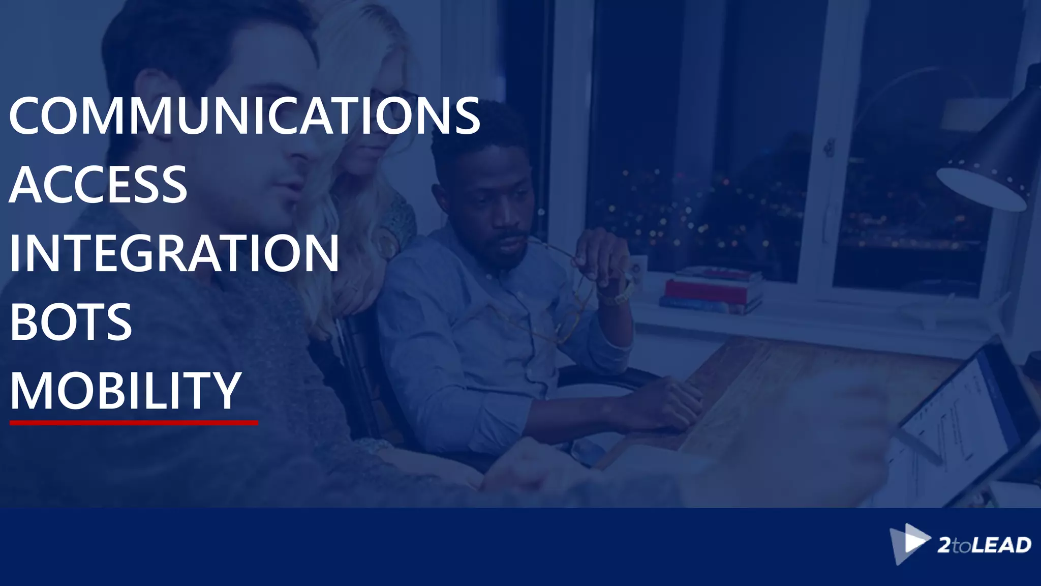 Easily follow conversations and access the Team’s OneNote on the go
MOBILE APP
 