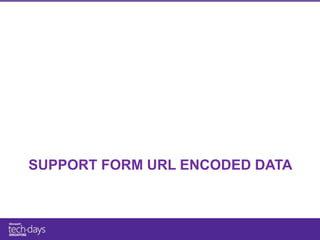 SUPPORT FORM URL ENCODED DATA
 