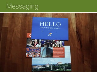 mStoner
mStoner green
client colors
JHU
Messaging
 