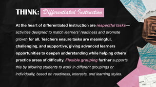 Effective Differentiated Instruction Strategies for Diverse Learners | PDF
