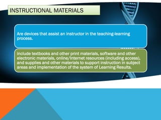 Selection an Preparation of Instructional Materials | PDF