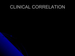 CLINICAL CORRELATION 