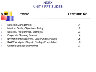 MS Unit-7 | PPT | Business Administration | Business