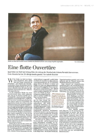 
J a h r e s b e r i c h t 2 0 1 3 / 1 4 - M S U R | 1 7
 