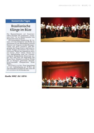 Quelle: WKZ 26.1.2016
J a h r e s b e r i c h t 2 0 1 5 / 1 6 - M S U R | 1 3
28.01.16, 15:58
Seite 1 von 1/picturepageservlet?picture…6664text=6639546showtext=trueshowpicture=falsehighlight=true
Dieses Bild ist urheberrechtlich geschützt.
Quelle für Artikeltextdarstellung: Artikeltext oder Artikel- und Ganzseitendarstellung.
ngen | Waiblinger Kreiszeitung | Nr.20 | Dienstag, den 26. Januar 2016 | Seite 7
 