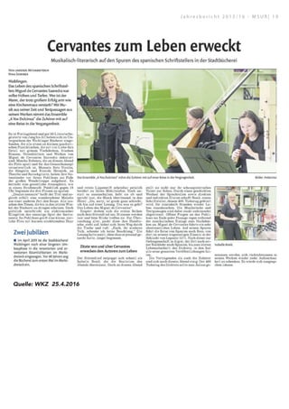 25.04.16, 09:43Artikeltextausgabe
Quelle: Zeitungsverlag Waiblingen | Waiblinger Kreiszeitung | Nr.95 | Montag, den 25. April 2016 | Seite 10Quelle: WKZ 25.4.2016
J a h r e s b e r i c h t 2 0 1 5 / 1 6 - M S U R | 1 9
 