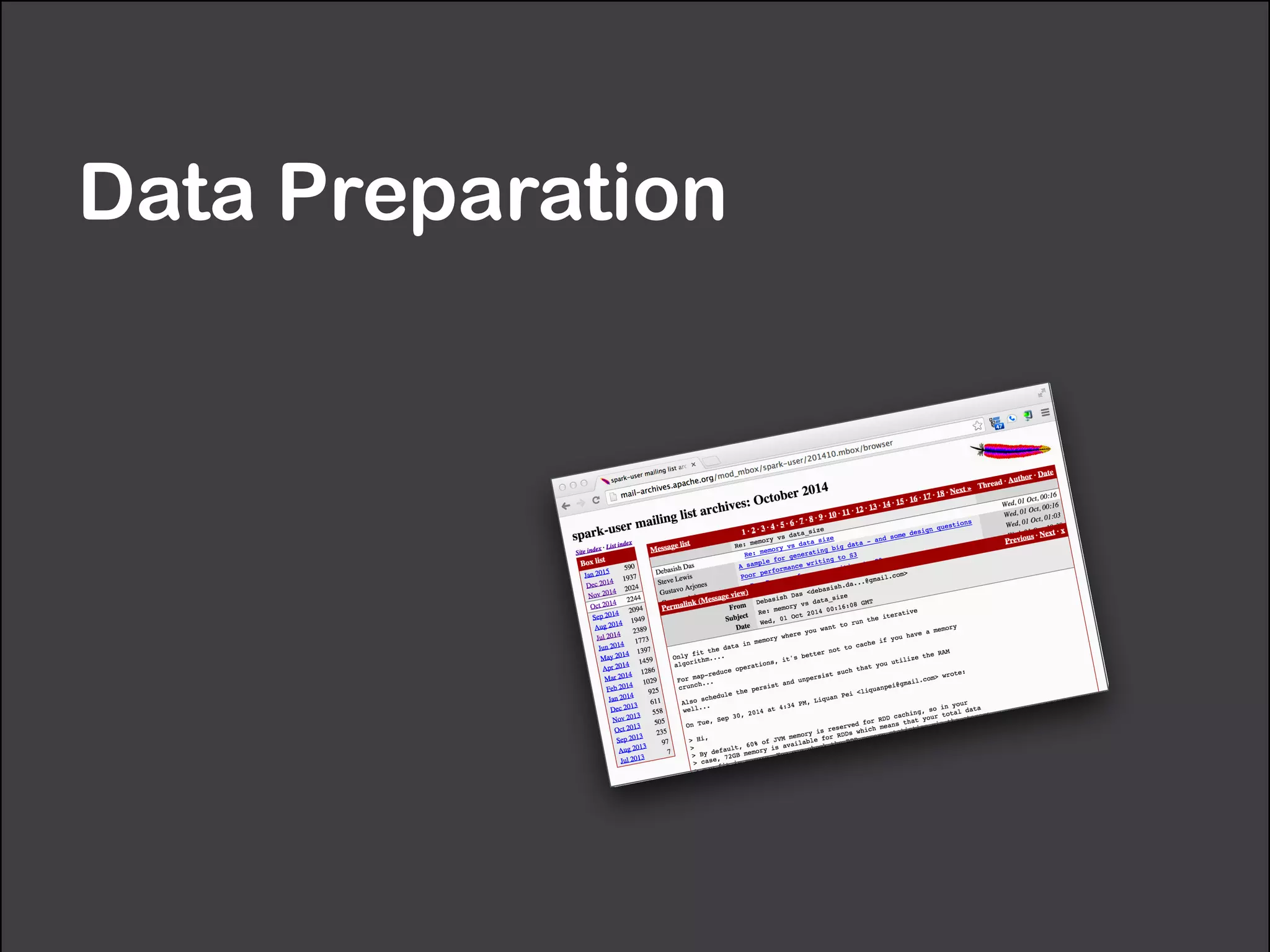 Data Preparation
 