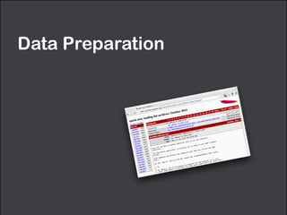 Data Preparation
 