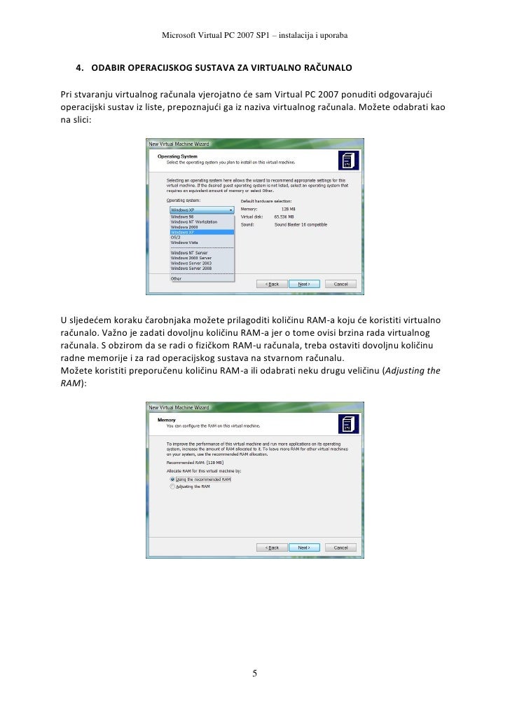 microsoft virtual pc 2007 microsoft virtual pc 2007