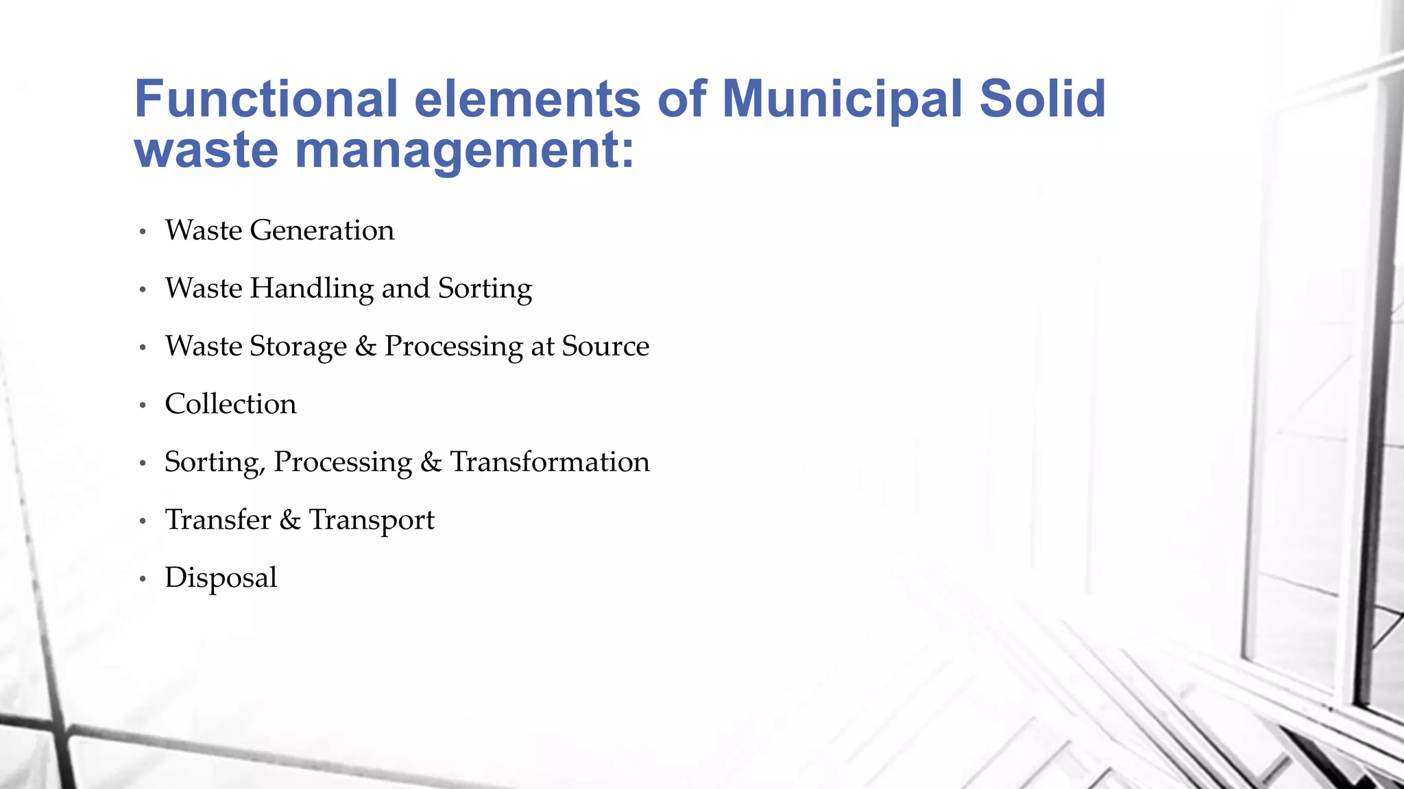 Muncipal Solid Waste Management | PPTX