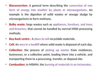 20CE803PE MUNICIPAL SOLID WASTE MANAGEMENT | PPTX