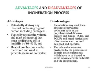 Municipal solid waste management and disposal methods | PPTX