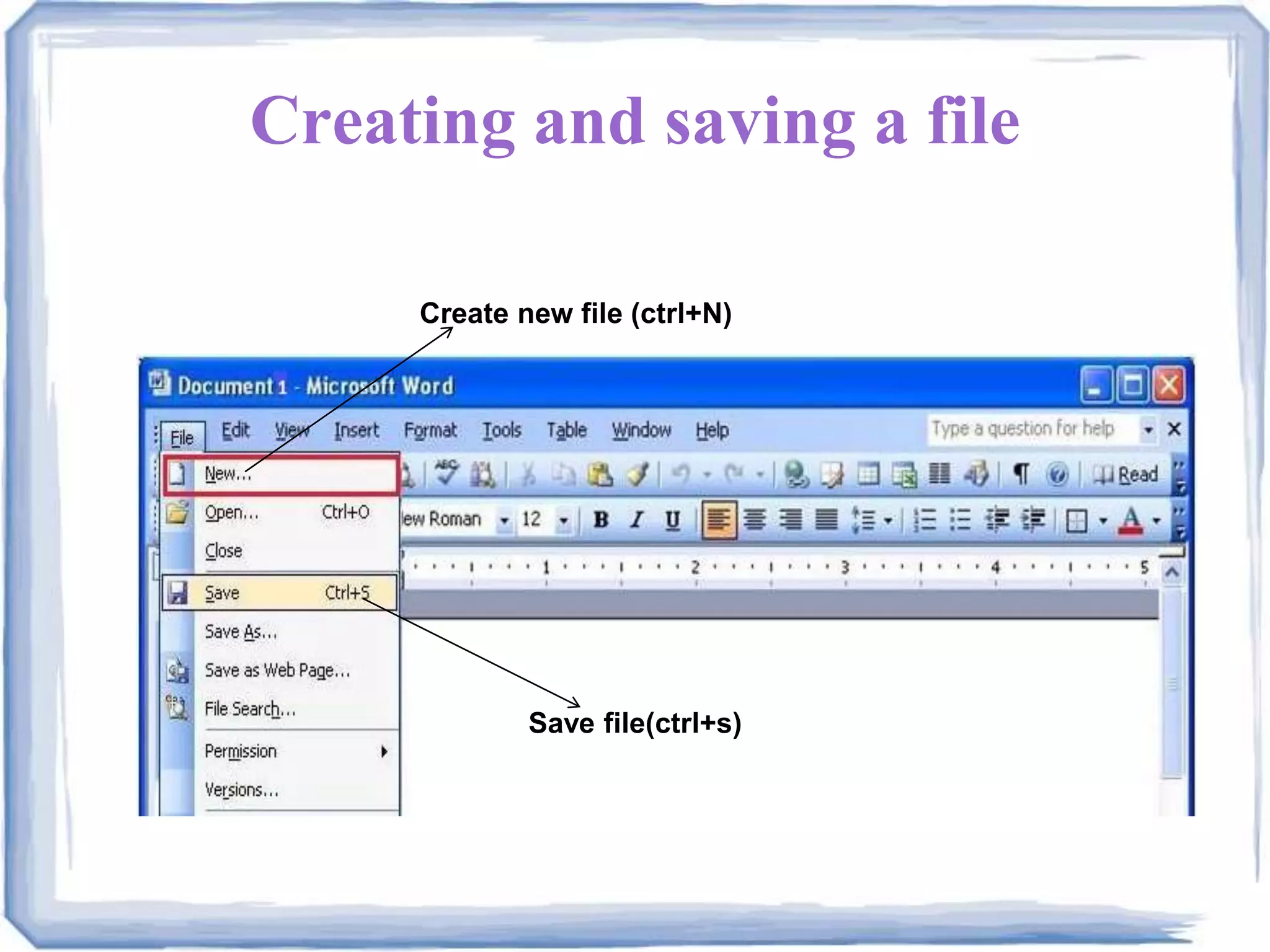 Microsoft word ppt presentation | PPT