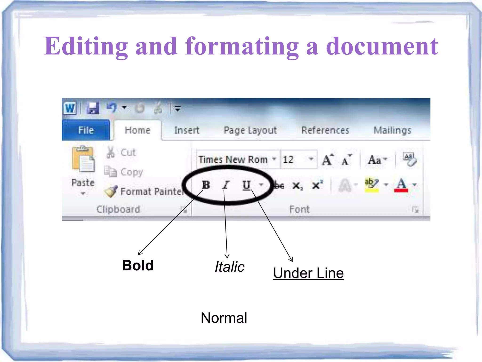 Microsoft word ppt presentation | PPT