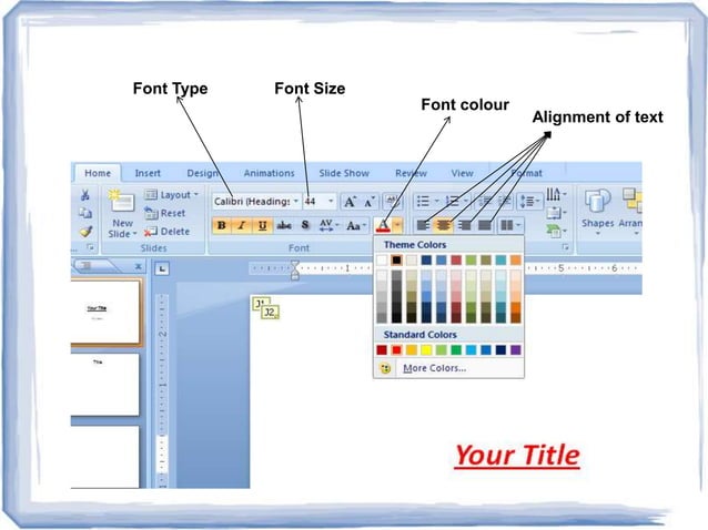 Microsoft word ppt presentation | PPTX