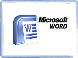  Microsoft word  ppt presentation