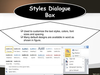 Ms word | PPT