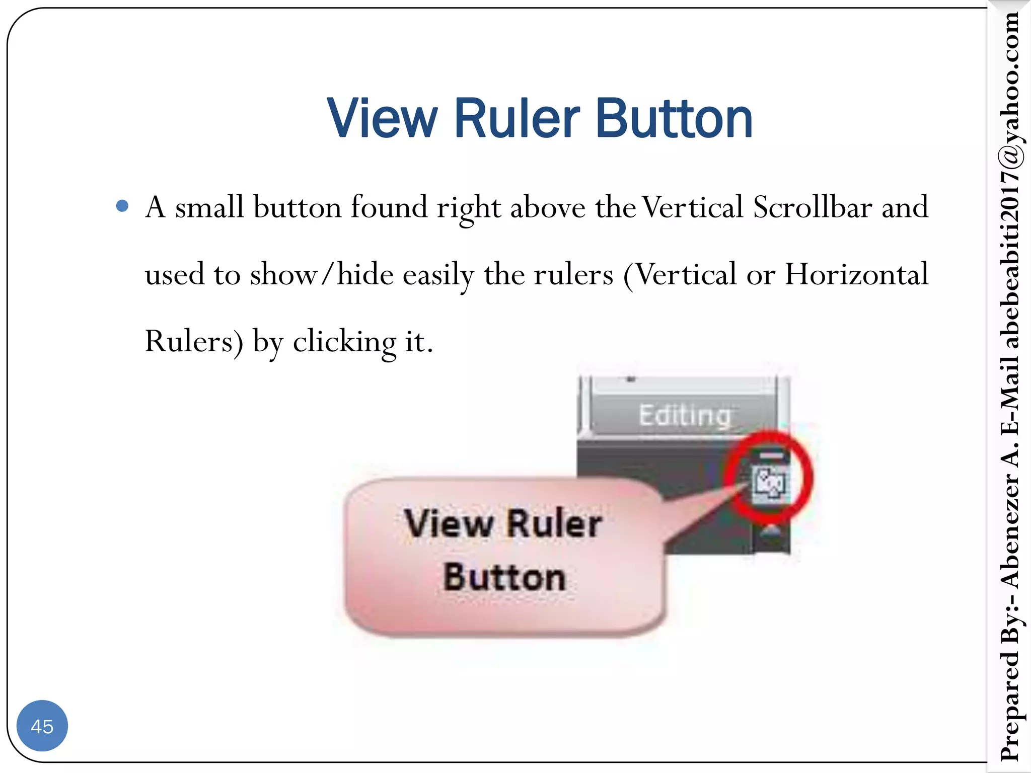 Ms word 2007 pptx | PDF