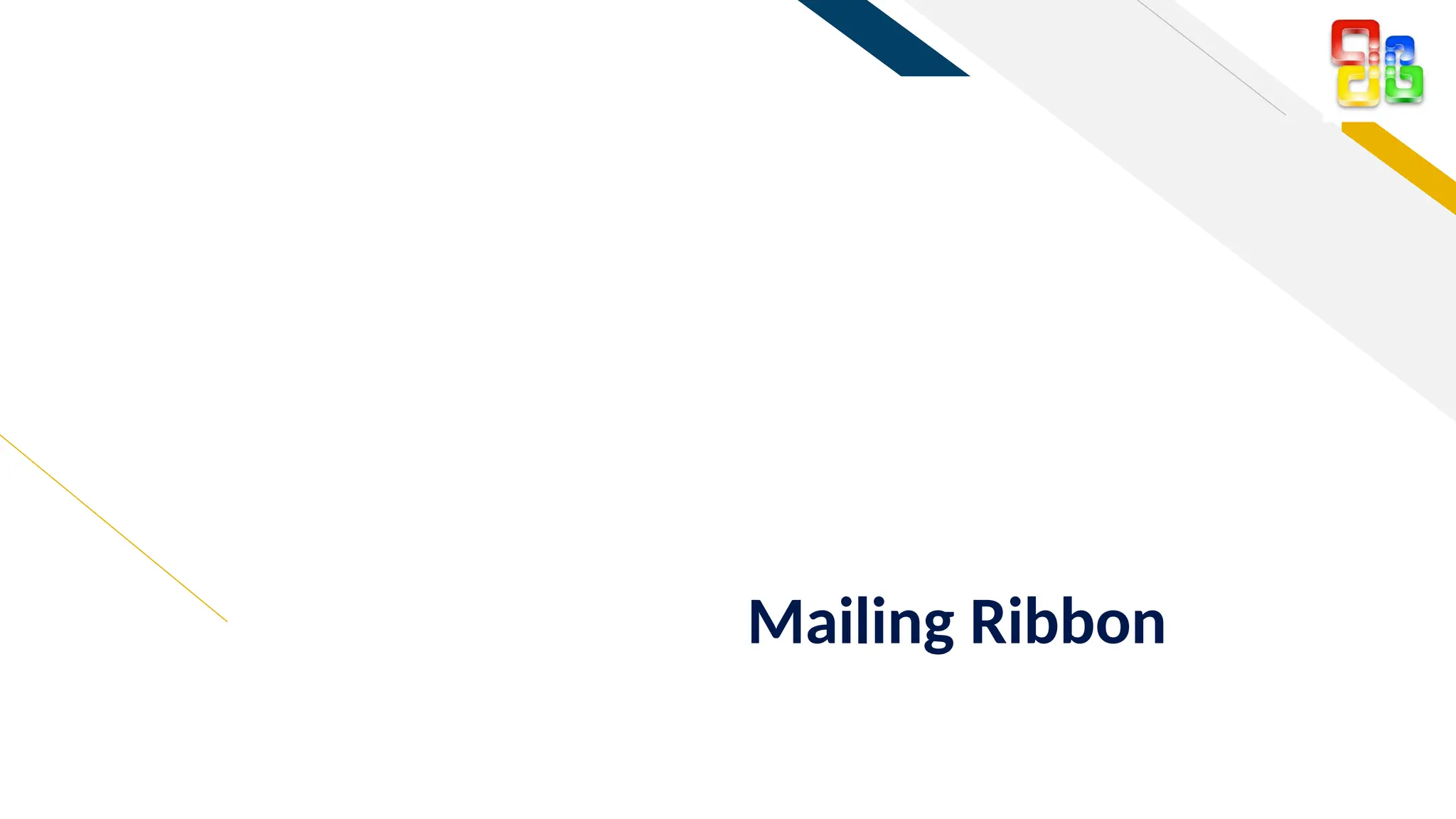 FR
Mailing Ribbon
 