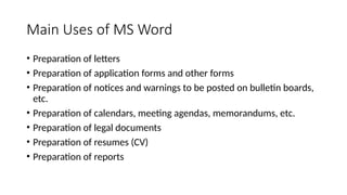 Learning the Microsoft Word interface.pptx