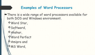 Basics of Microsoft word program One.pptx