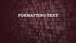 Ms word module 2 | PPT