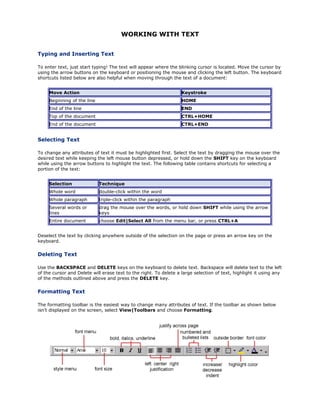 Introduction to MS WORD | DOC