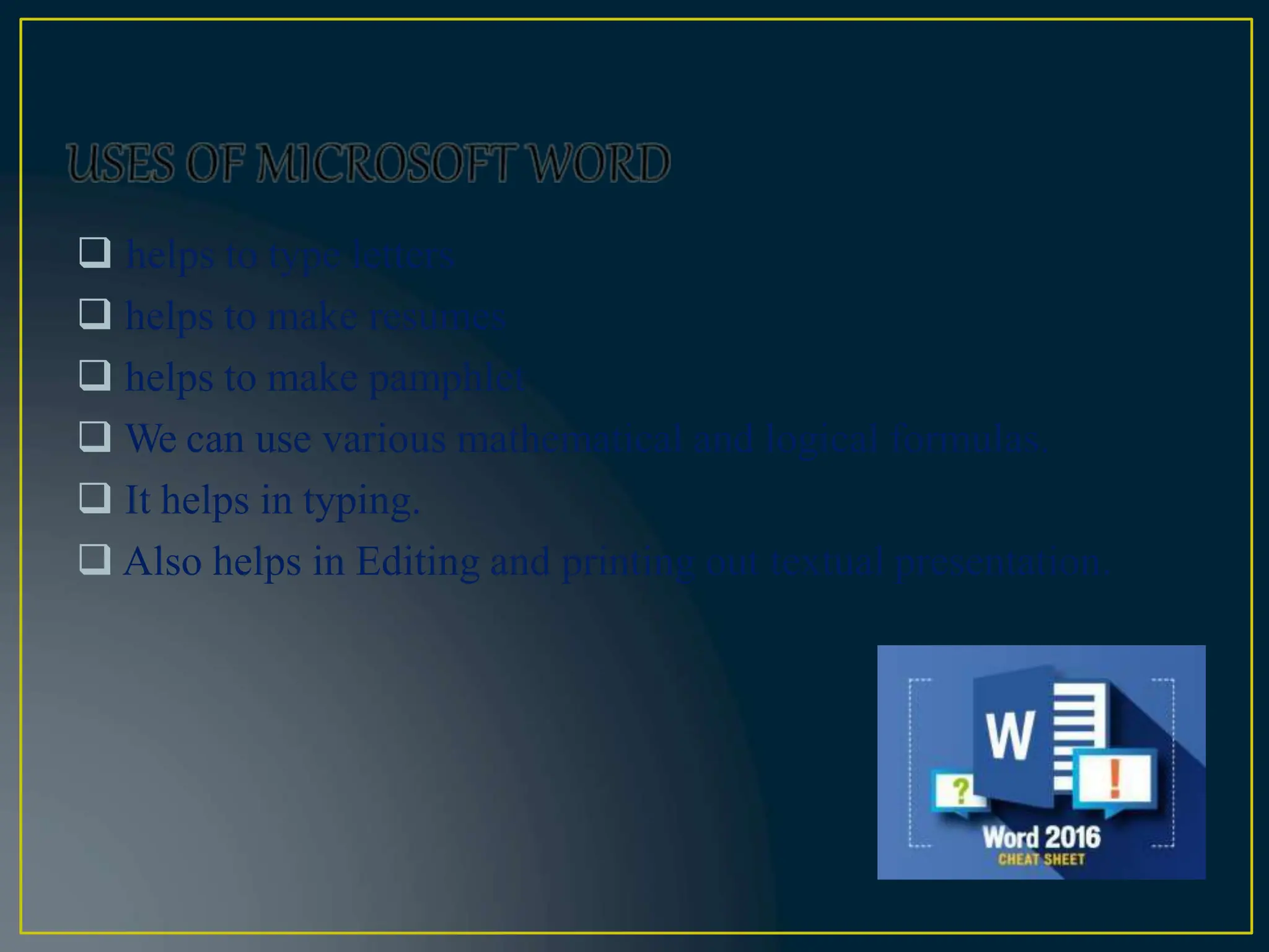 ms word presentation where we can find the ways | PPTX