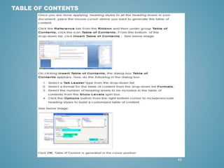 49 
TABLE OF CONTENTS 
 