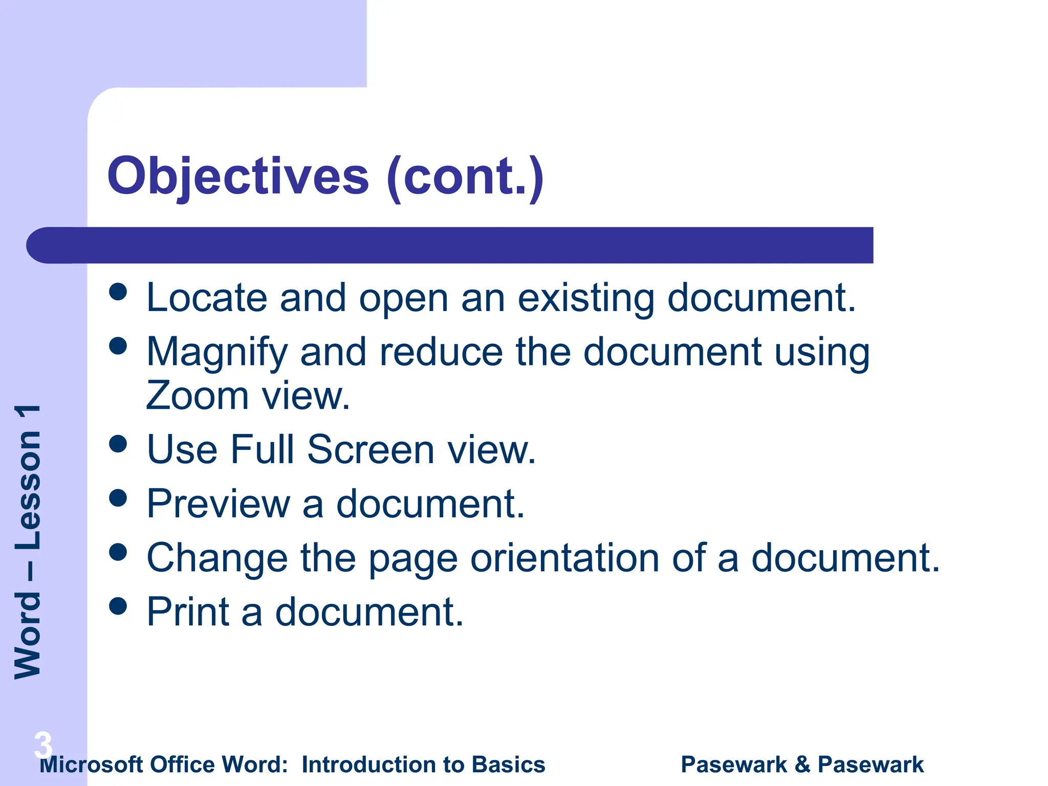 MS WORD BASICS for the beginners or students | PPT