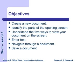 MS WORD BASICS for the beginners or students | PPT