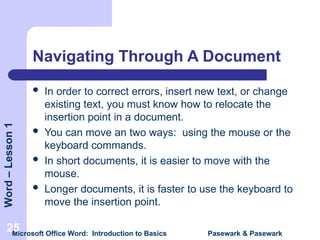 MS WORD BASICS for the beginners or students | PPT