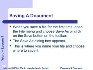 MS WORD BASICS for the beginners or students | PPT