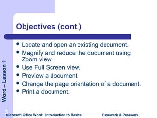 MS WORD BASICS for the beginners or students | PPT