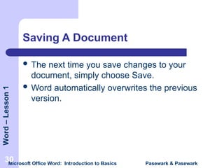 MS WORD BASICS for the beginners or students | PPT