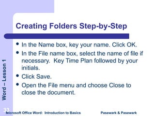 MS WORD BASICS for the beginners or students | PPT