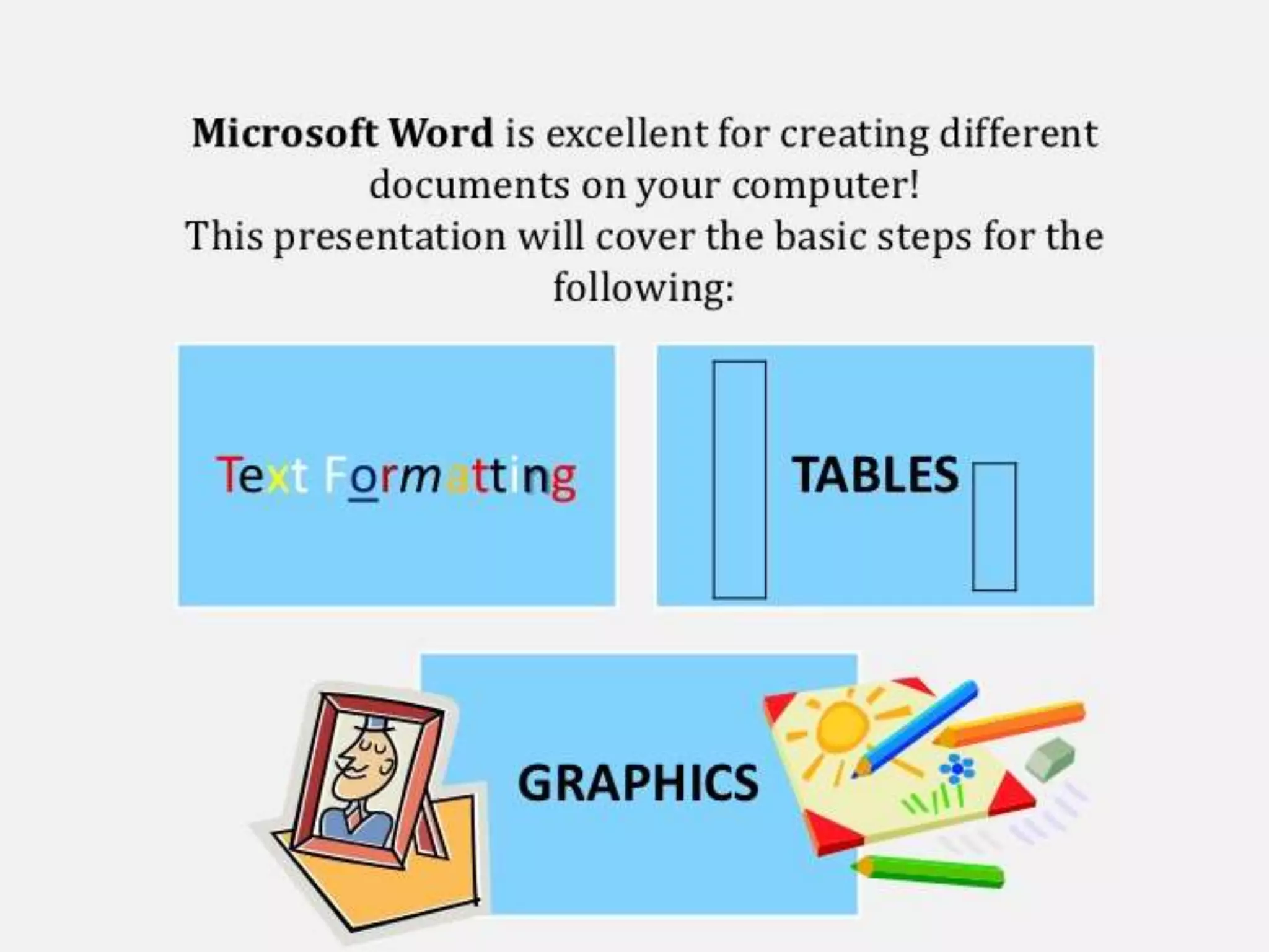 Ms word excel power point | PPTX