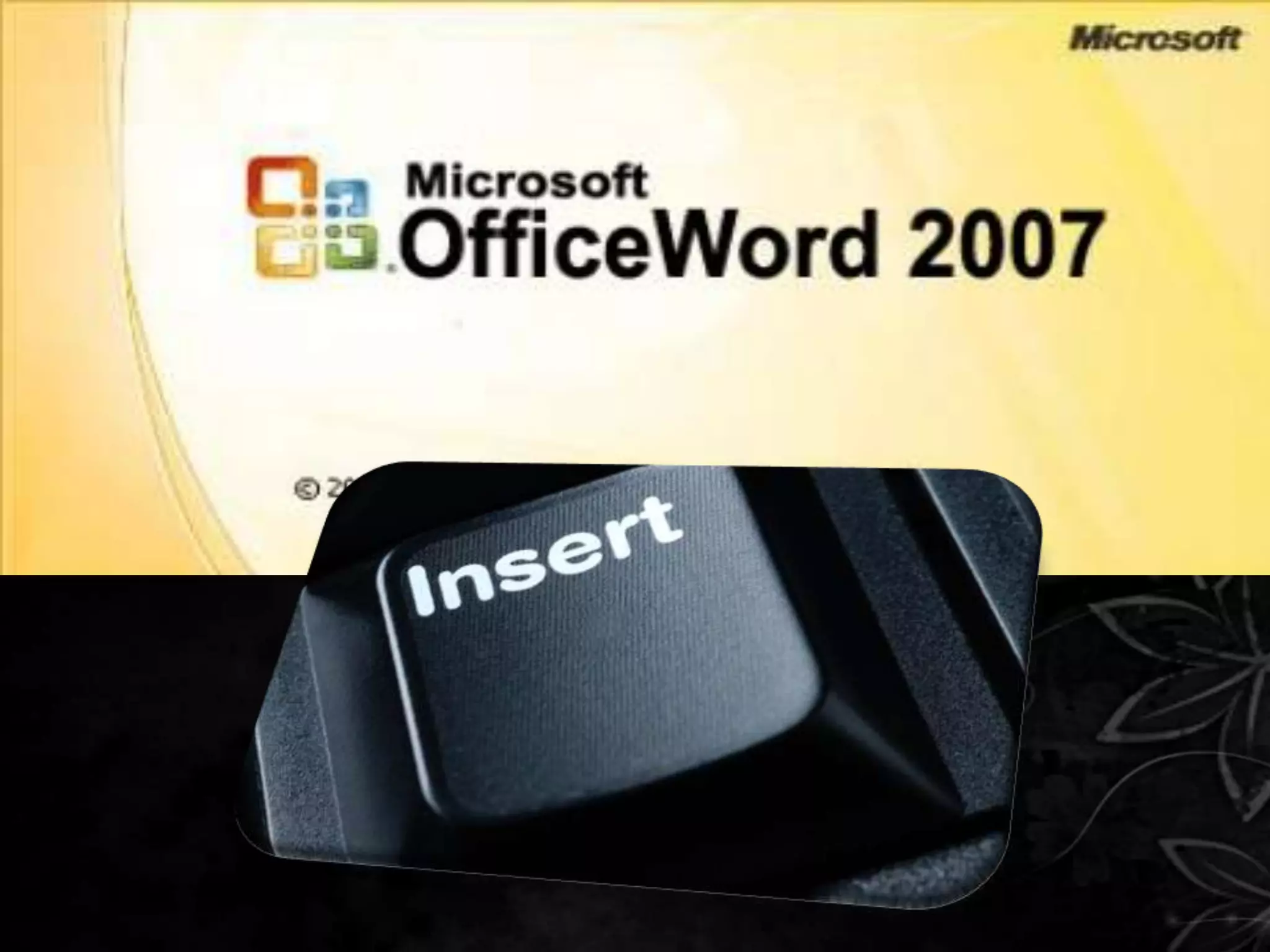 Ms Word (Insert Option) | PPT