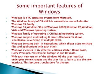Ms word presentation | PPT | Free Download