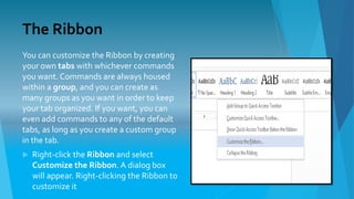 MS Word Introduction and Tools. | PPTX
