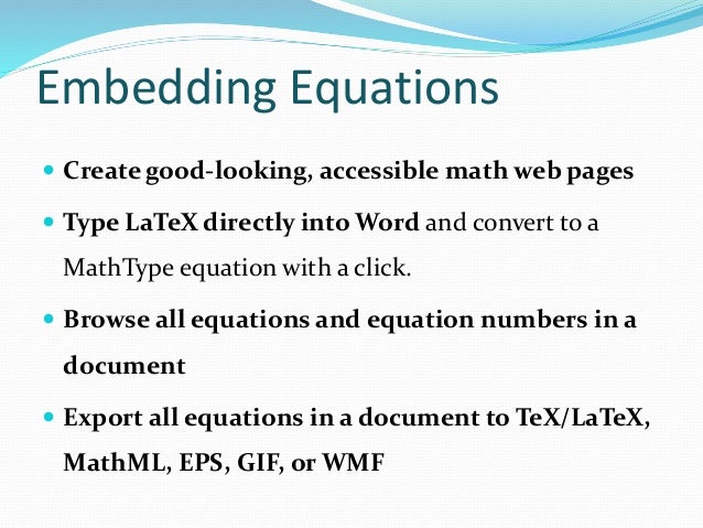 is the equation tool in word accessible is the equation tool in word accessible