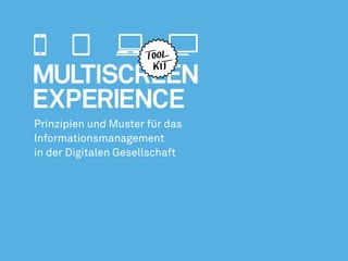Prinzipien und Muster für das
Informationsmanagement
in der Digitalen Gesellschaft




                                11/47
 