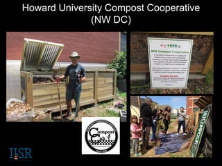 Howard University Compost Cooperative
(NW DC)
 