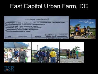 East Capitol Urban Farm, DC
 