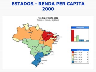 ESTADOS - RENDA PER CAPITA 2000 