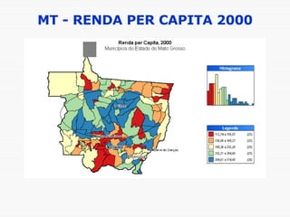 MT - RENDA PER CAPITA 2000 