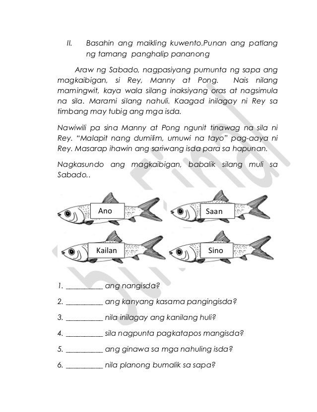 Maikling Kwento Na May Panghalip Panao Maikling Kwento Na May Panghalip Na Pananong