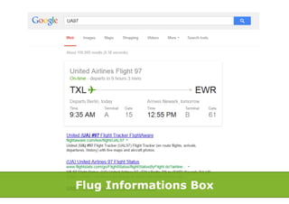 Flug Informations Box

 
