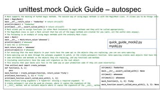 Python mocking intro | PPT